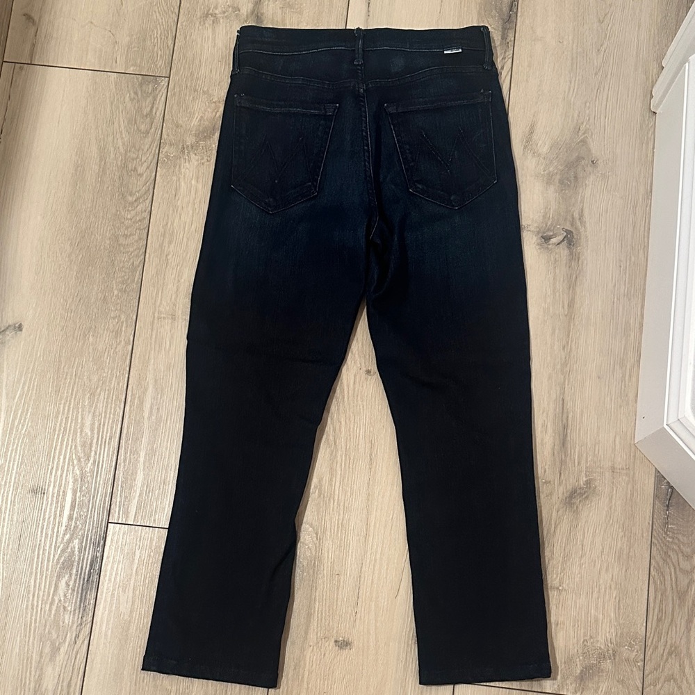 MOTHER Now Or Never Mid Rise Ankle Jeans *altered* 23 in inseam - Picture 3 of 9